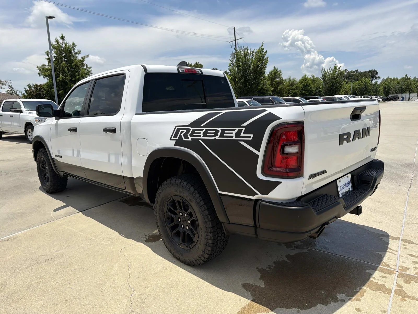 Used 2025 White Ram Rebel 4x4 Crew Cab 5