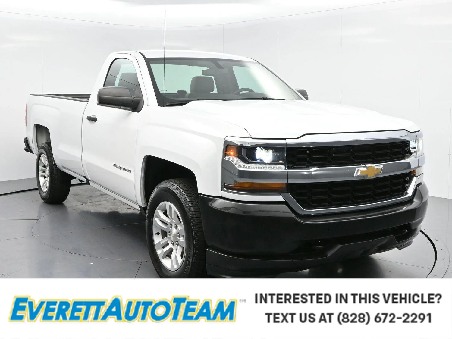 Used 2018 SUMMIT WHITE Chevrolet Work Truck image 1