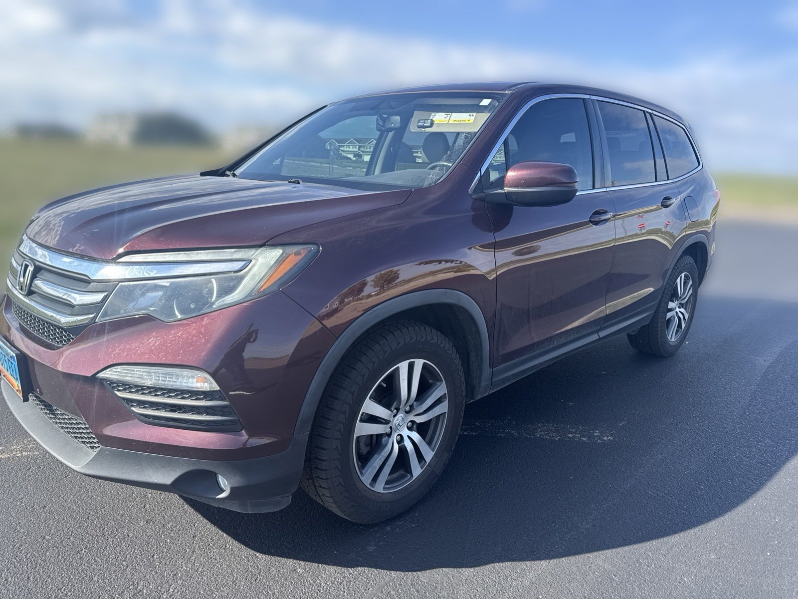 Used 2017 Red Honda EX-L image 5