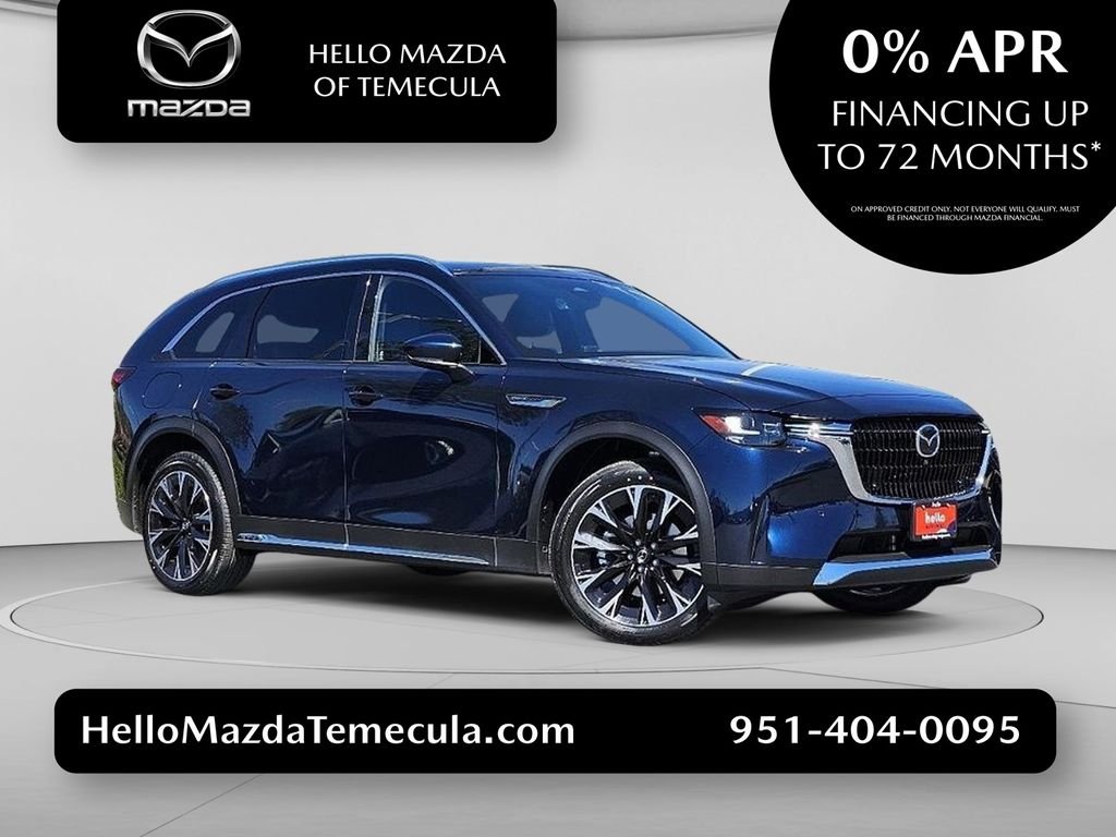 New 2026 Deep Crystal Blue Mica Mazda Premium Plus AWD image 1
