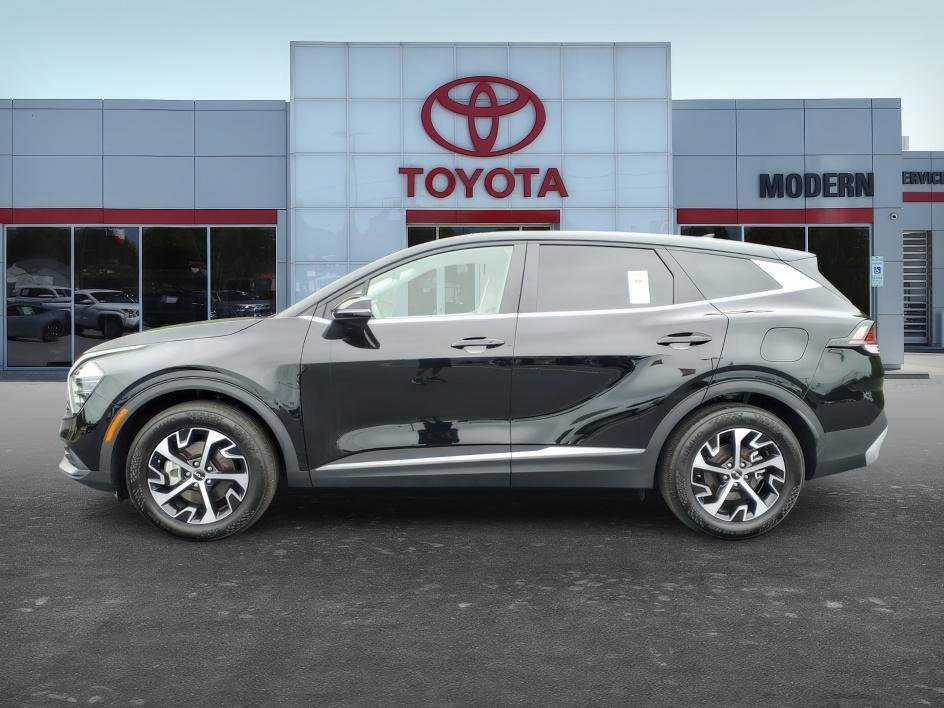 Used 2025 Ebony Black Kia EX image 2
