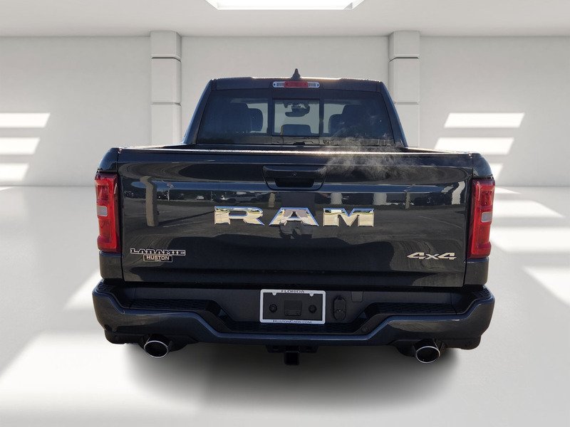 New 2026 Forged Blue Metallic Exterior Paint RAM LARAMIE 4X4 CREW CAB 5