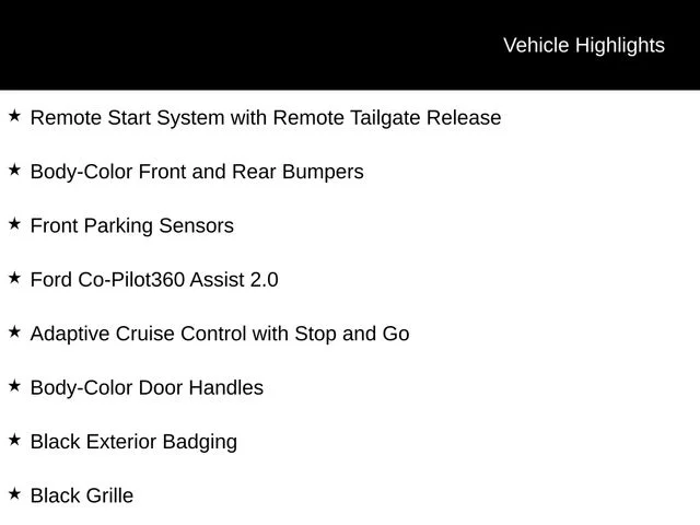 New 2026 Agate Black Metallic Ford XLT image 10