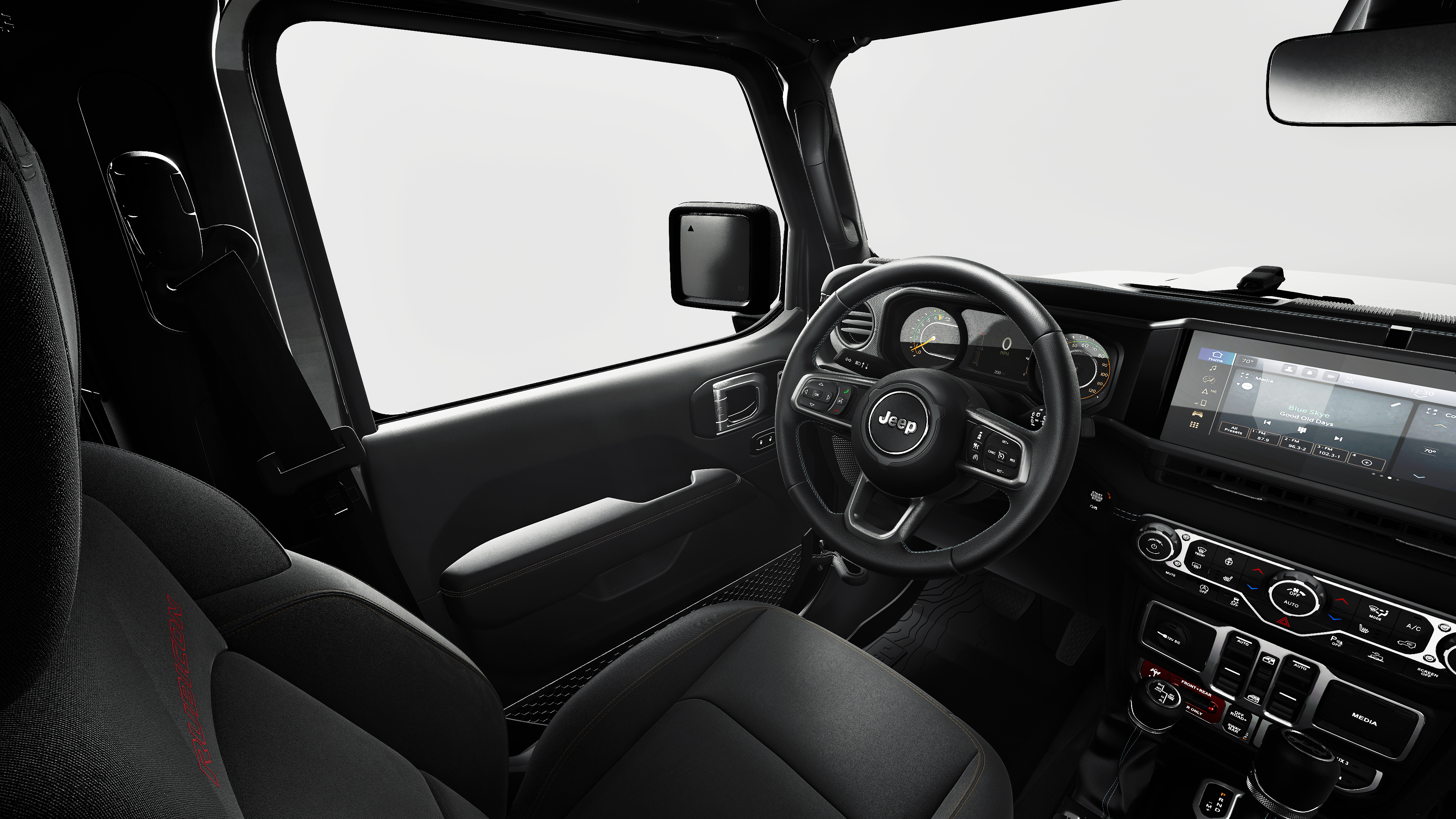 New 2027 Bright White Clear-Coat Paint Jeep Rubicon X image 20