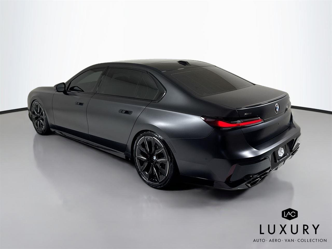 Used 2025 Frozen Deep Grey BMW 760i xDrive | Rear TV | Frozen Paint | B&W Sound System image 8