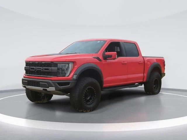 Used 2022 Orange Ford Raptor image 1