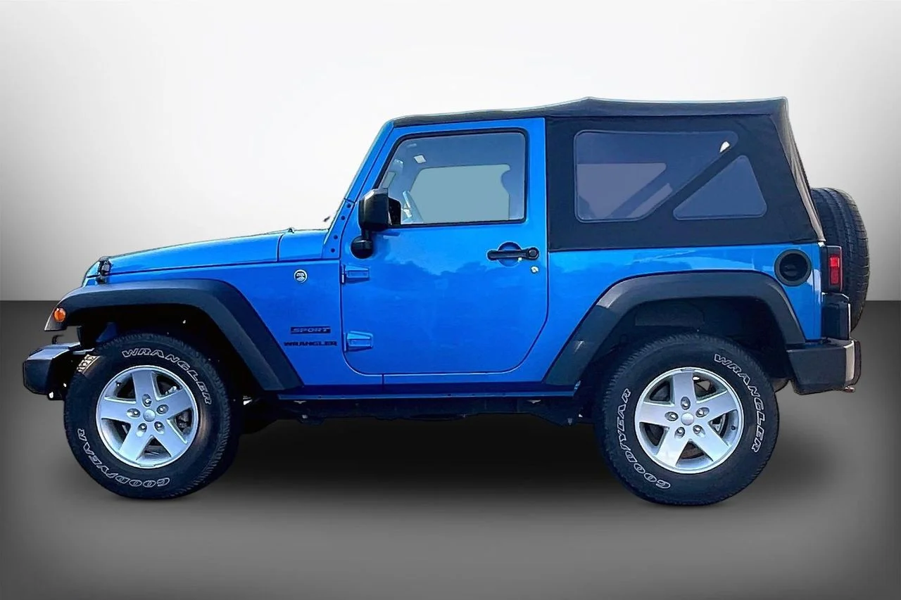 Certified Used 2016 Blue Jeep Sport image 5
