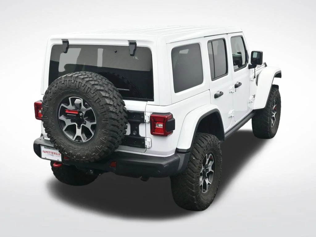 Used 2021 White Jeep Unlimited Rubicon image 25