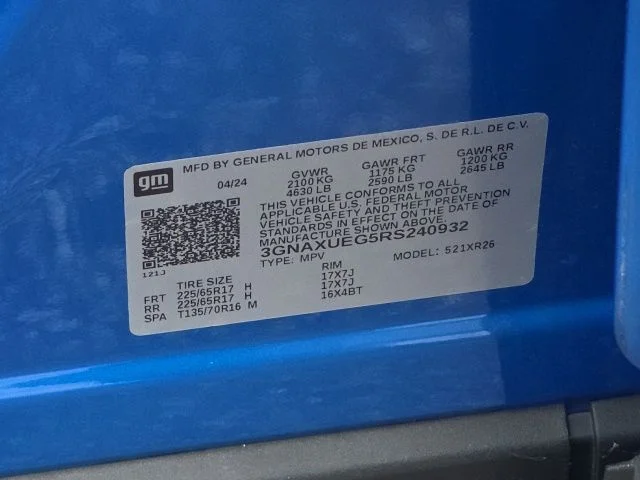 Used 2024 Blue Chevrolet LT image 31