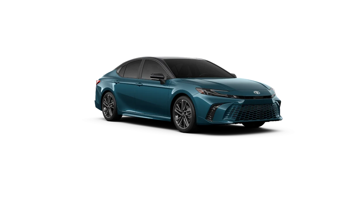 New 2027 Ocean Gem with Midnight Black Metallic roof Toyota XSE image 15