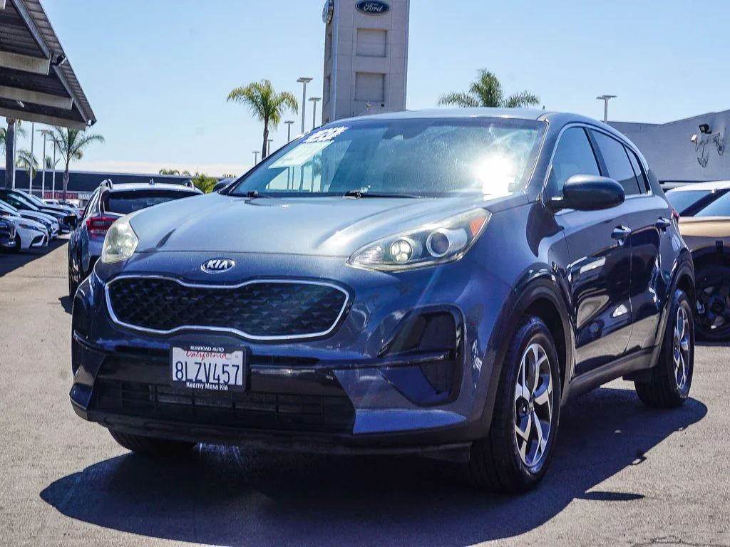 Certified Used 2020 Blue Kia LX image 4