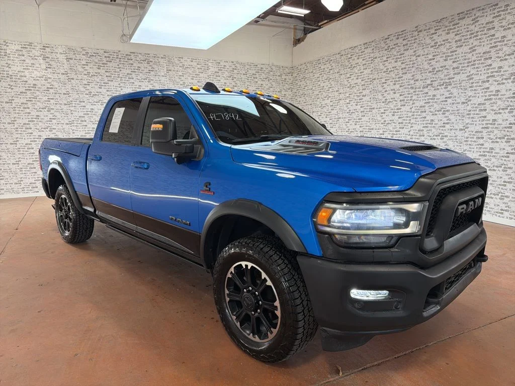 Used 2023 Hydro Blue Pearlcoat Ram Rebel image 1
