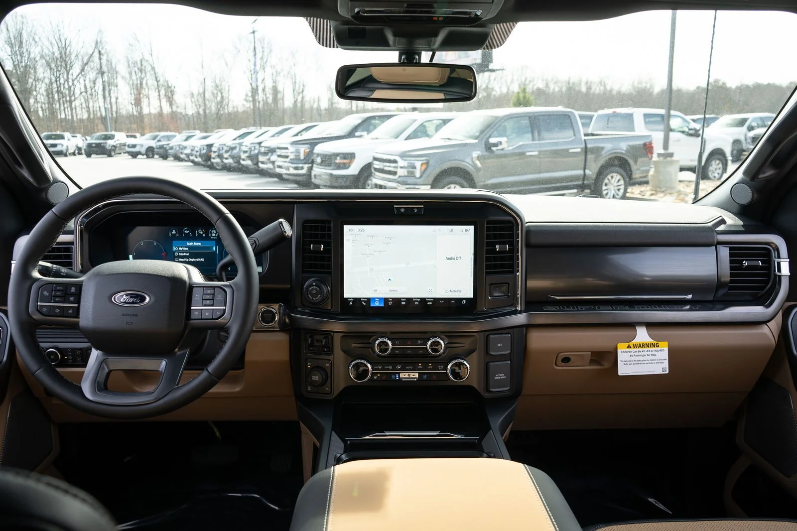 New 2026 Star White Metallic Tri-Coat Ford F-250® Lariat® image 36
