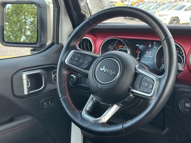 Used 2023 Bright White Clearcoat Jeep Rubicon image 12