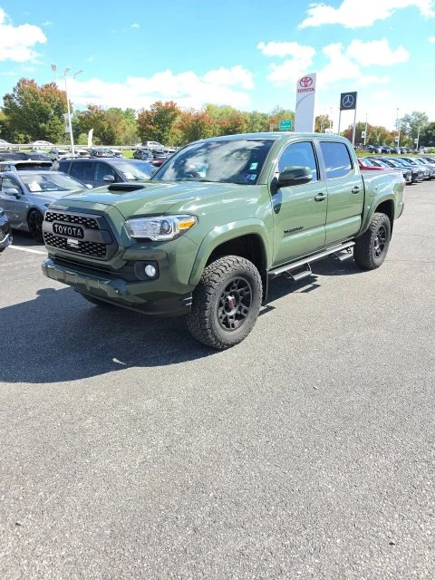 Used 2022 Green Toyota TRD Sport image 1