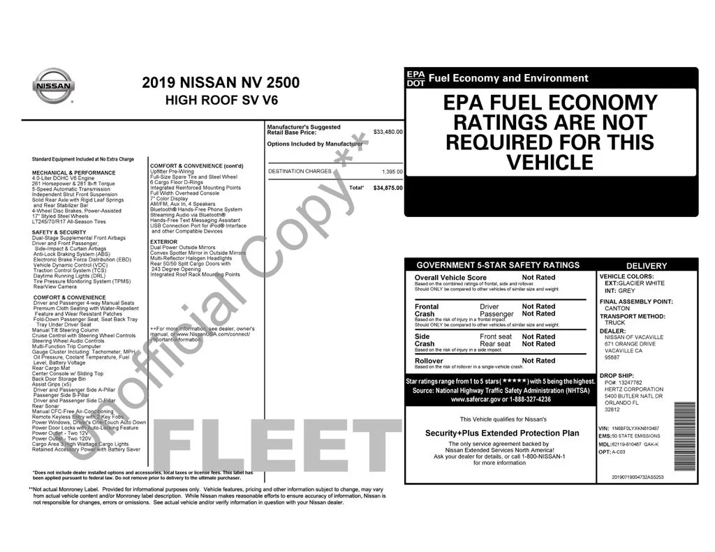 Used 2019 White Nissan SV image 2