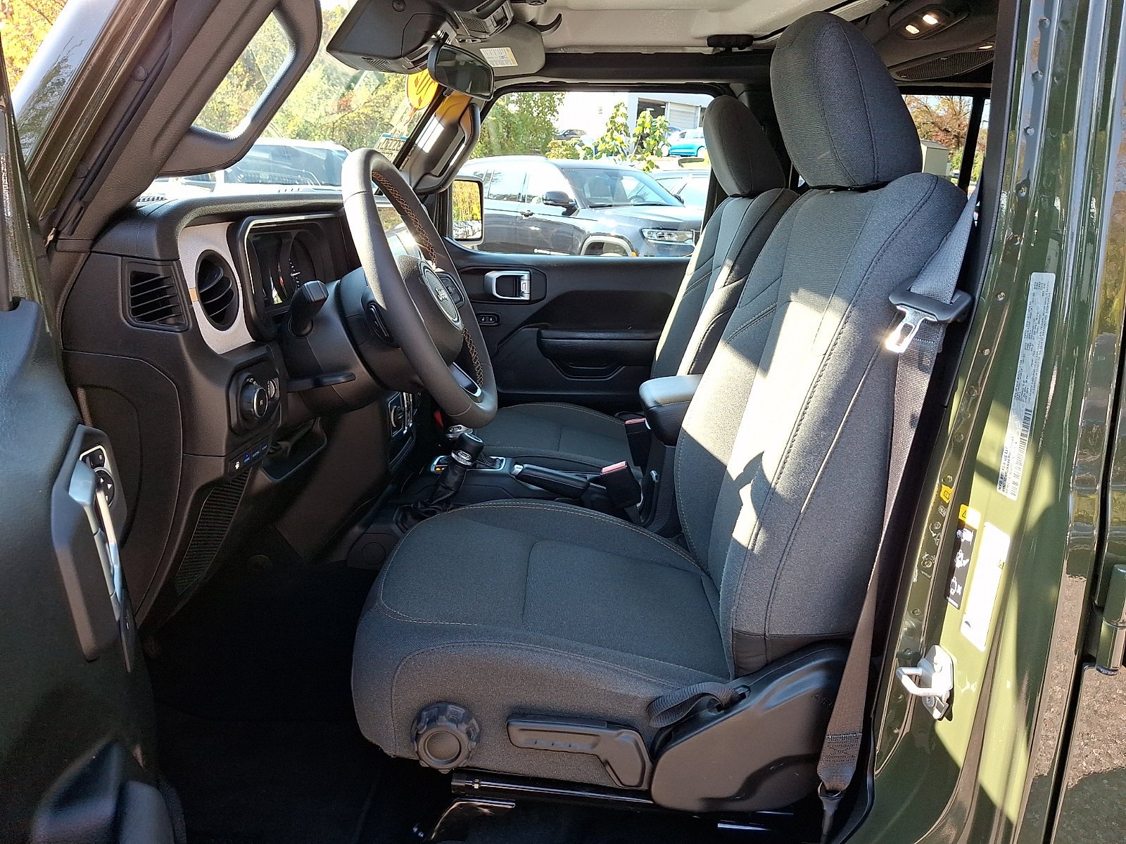 Used 2024 Sarge Green Clearcoat Jeep Sport S image 13