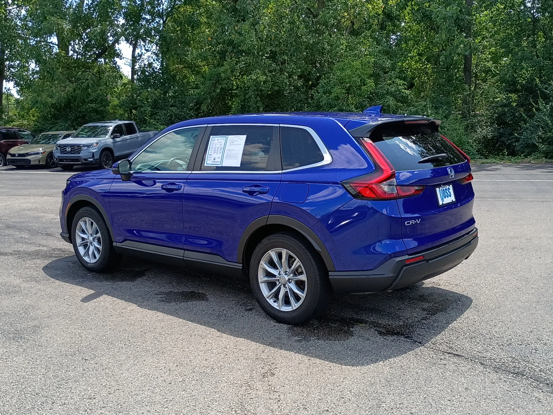 Certified Used 2024 BLUE Honda EX-L image 5