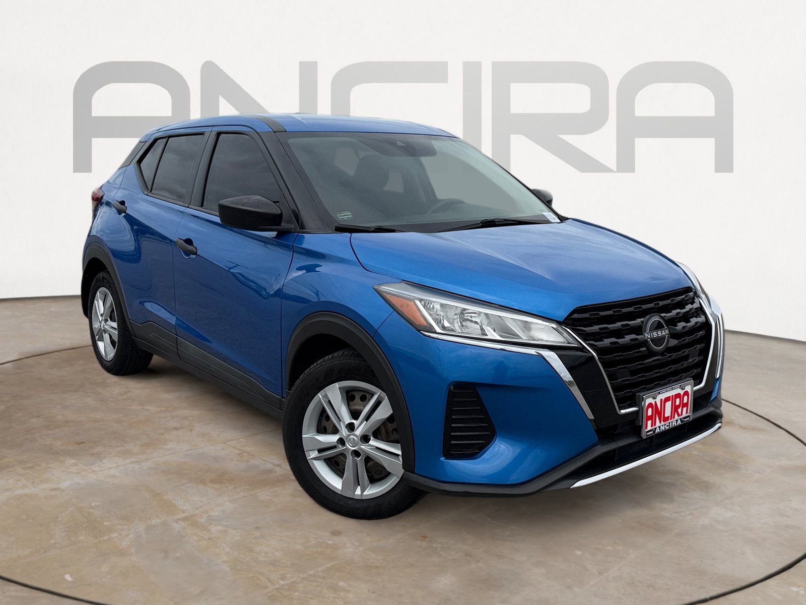 Used 2022 Electric Blue Metallic Nissan S image 4