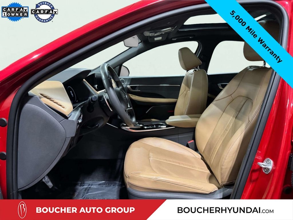 Certified Used 2020 Calypso Red Hyundai Limited image 24
