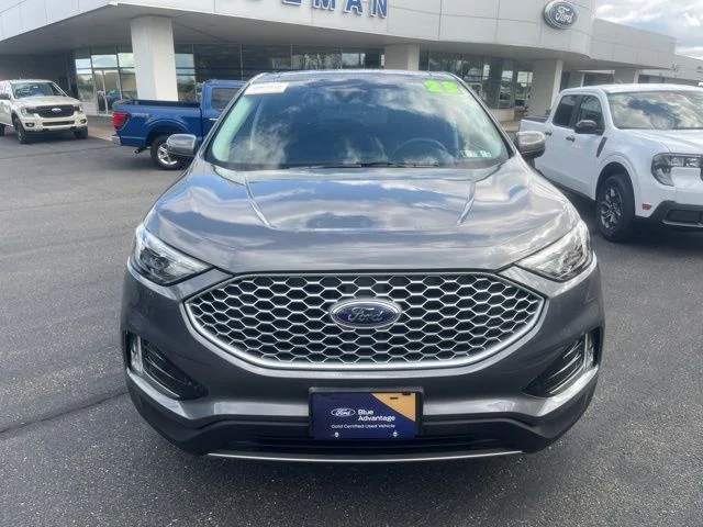 Certified Used 2023 Gray Metallic Ford SEL image 2