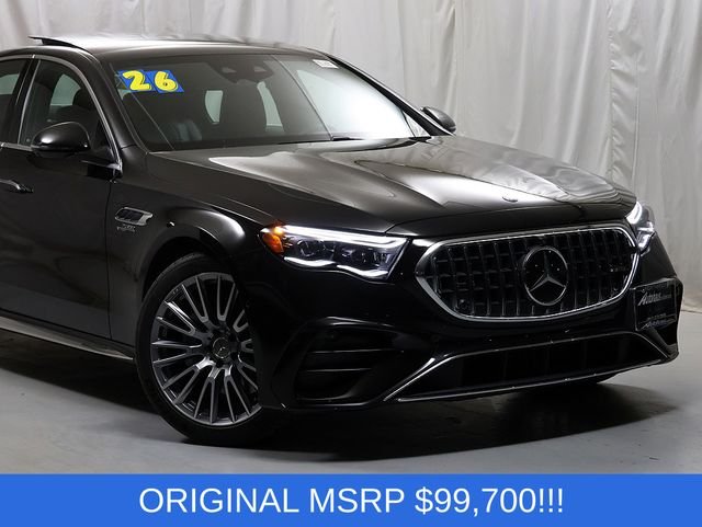 Certified 2026 Mercedes-Benz E-Class AMG E53 with VIN W1KLF6DB7TA210139 for sale in Northbrook, IL