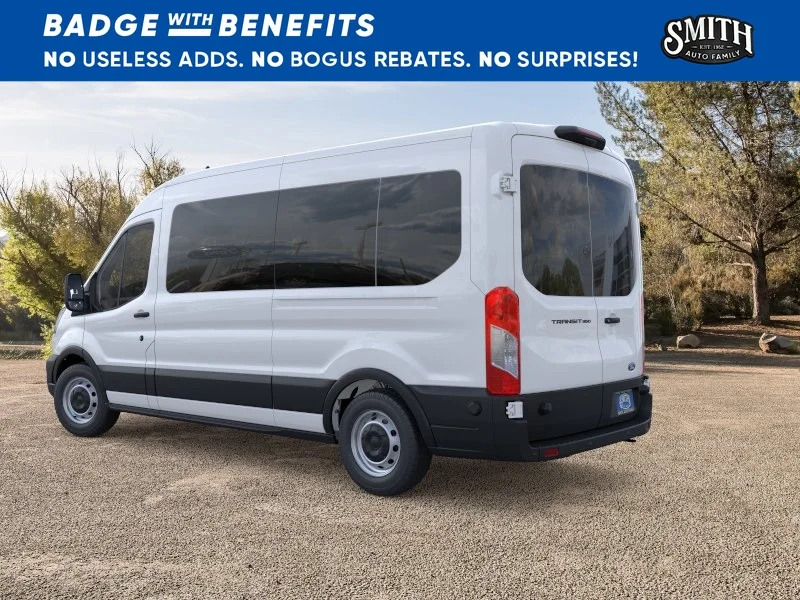 New 2026 Oxford White Ford Passenger Van XL image 5