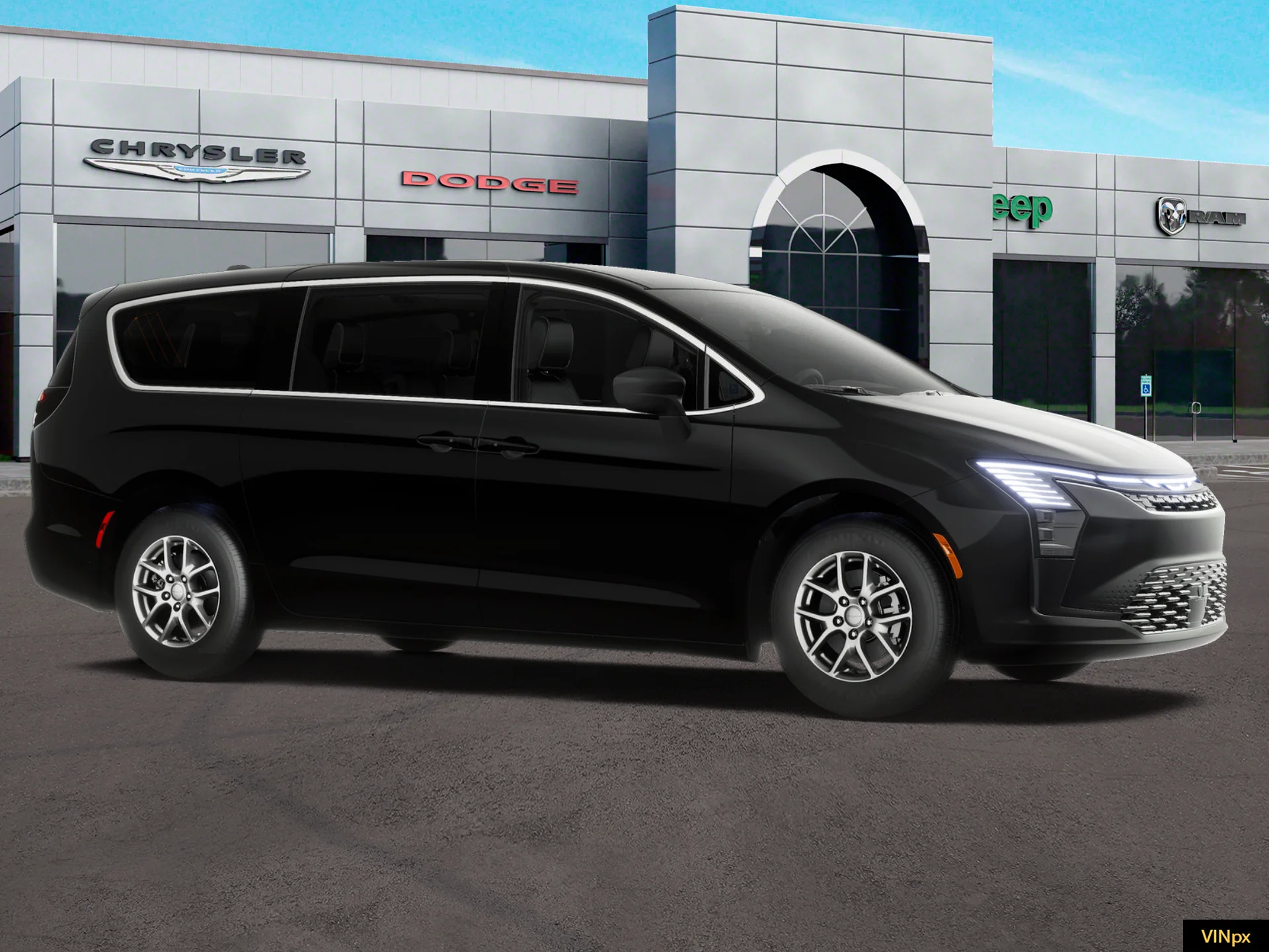 New 2027 Diamond Black Crystal Pearlcoat Chrysler Select image 10