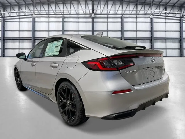 New 2026 Solar Silver Metallic Honda FWD Sport image 3