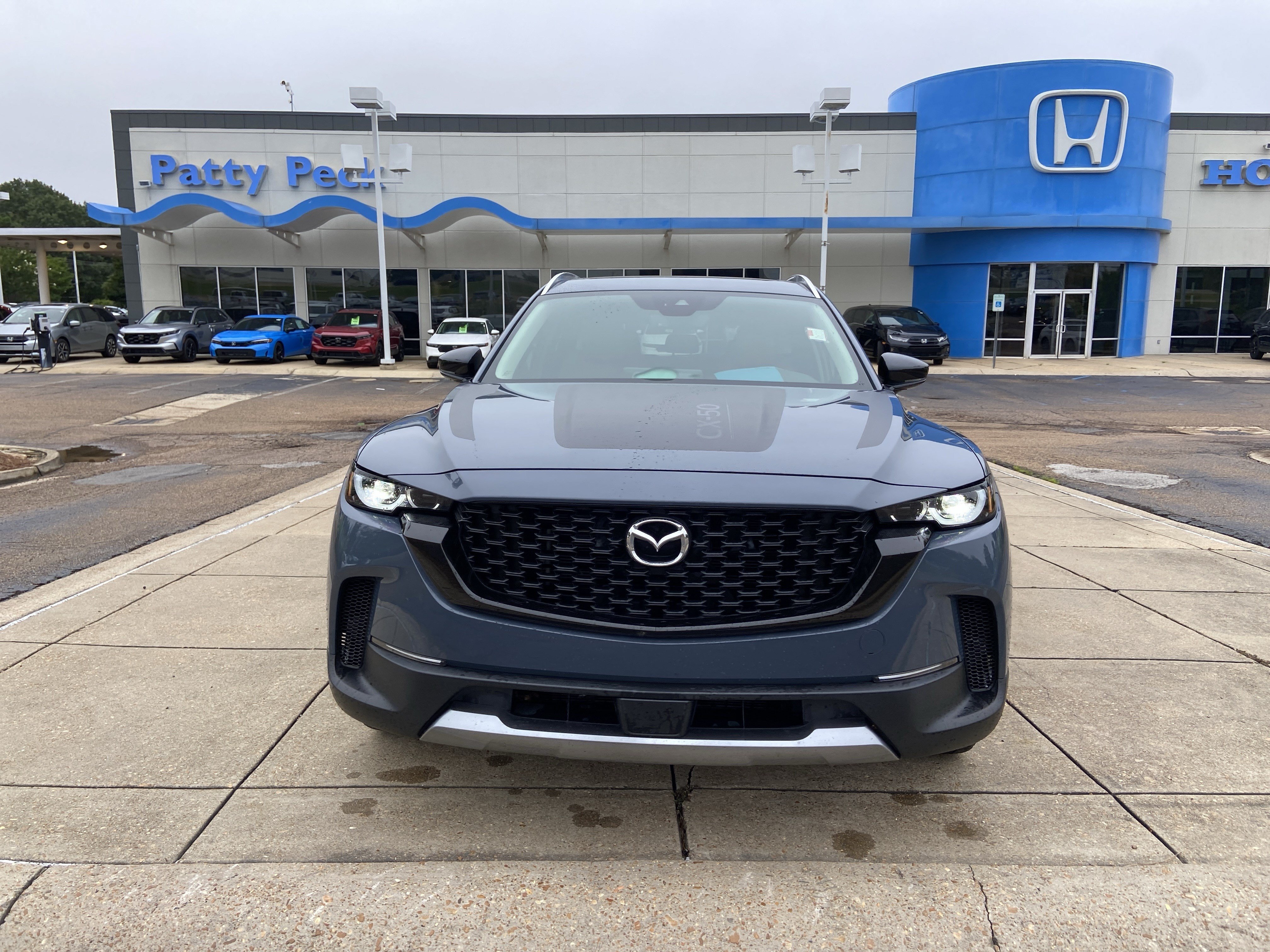 Used 2023 Polymetal Gray Metallic Mazda 2.5 Turbo Meridian Edition image 3