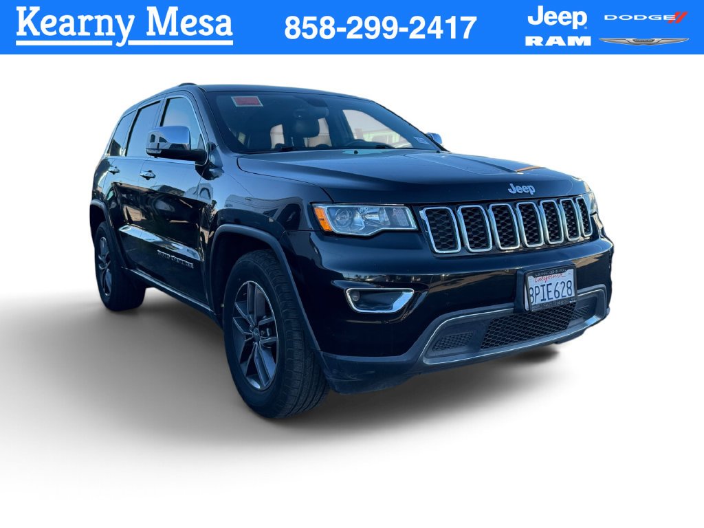 Used 2017 Black Jeep Limited image 1
