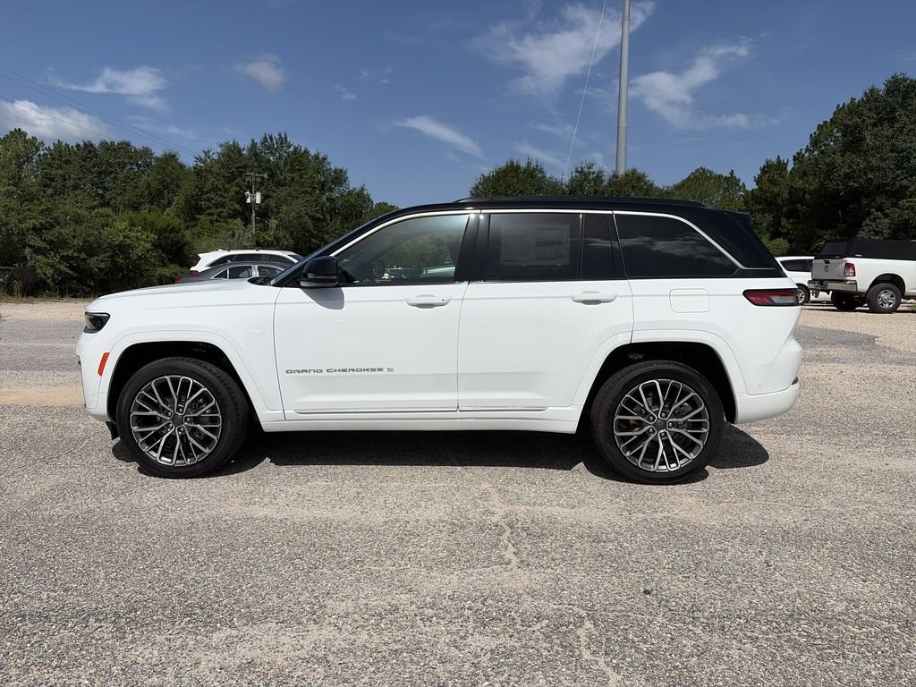 New 2026 Bright White Clear-Coat Exterior Paint Jeep Summit image 3