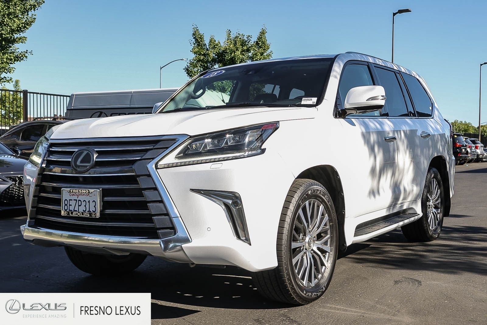 Used 2018 White Lexus 570 image 3