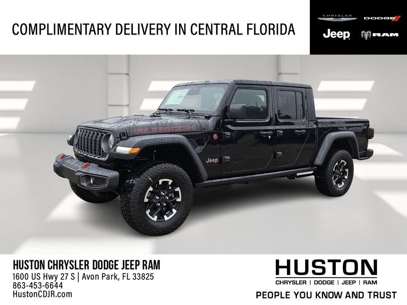 New 2026 Black Clearcoat Jeep RUBICON 4X4 image 1