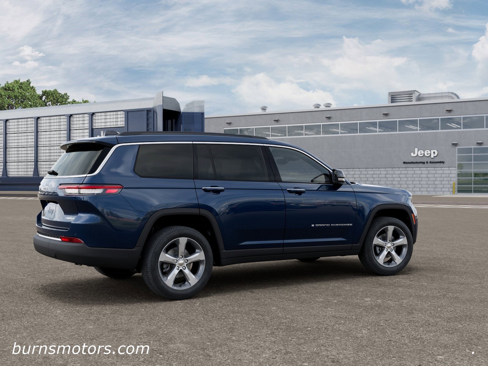 New 2026 Fathom Blue Pearl-Coat Exterior Paint Jeep Limited image 4