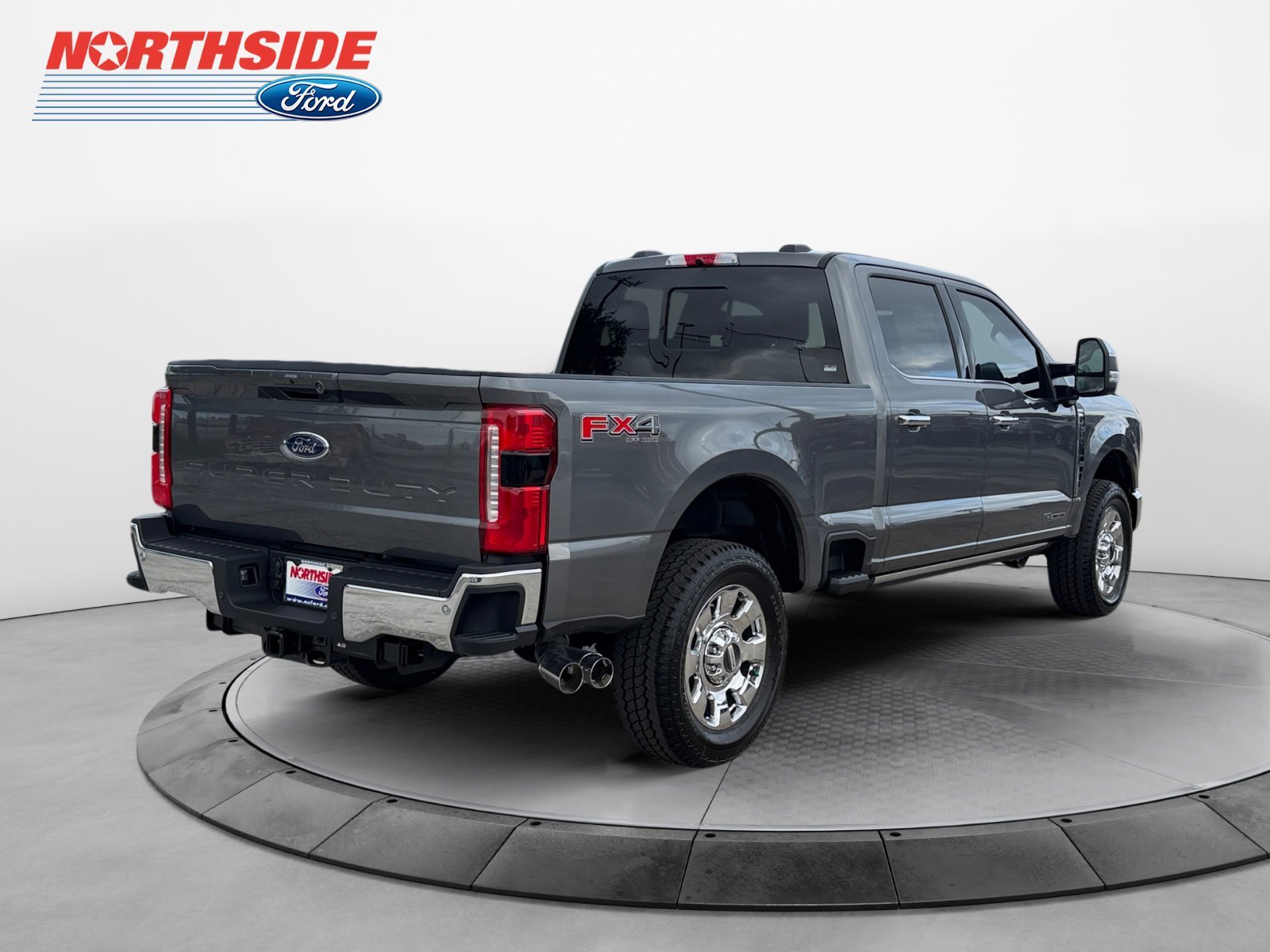 New 2026 Carbonized Gray Metallic Ford LARIAT image 7