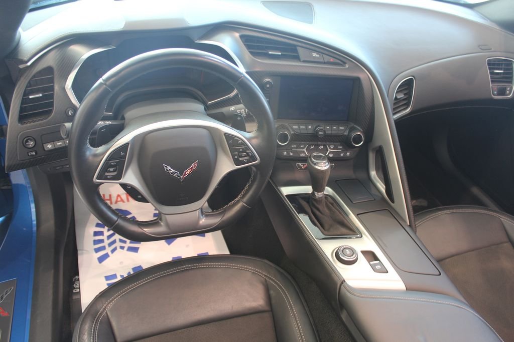 Used 2016 Blue Chevrolet Stingray Z51 image 10