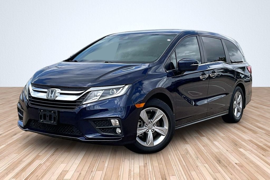 Used 2020 Blue Honda EX-L image 1