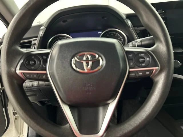 Used 2021 White Toyota LE image 8