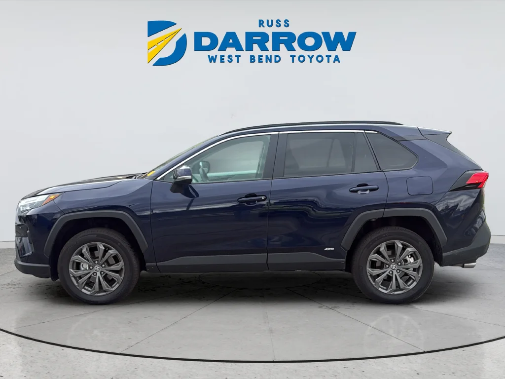 Used 2025 Blue Toyota XLE Premium image 2