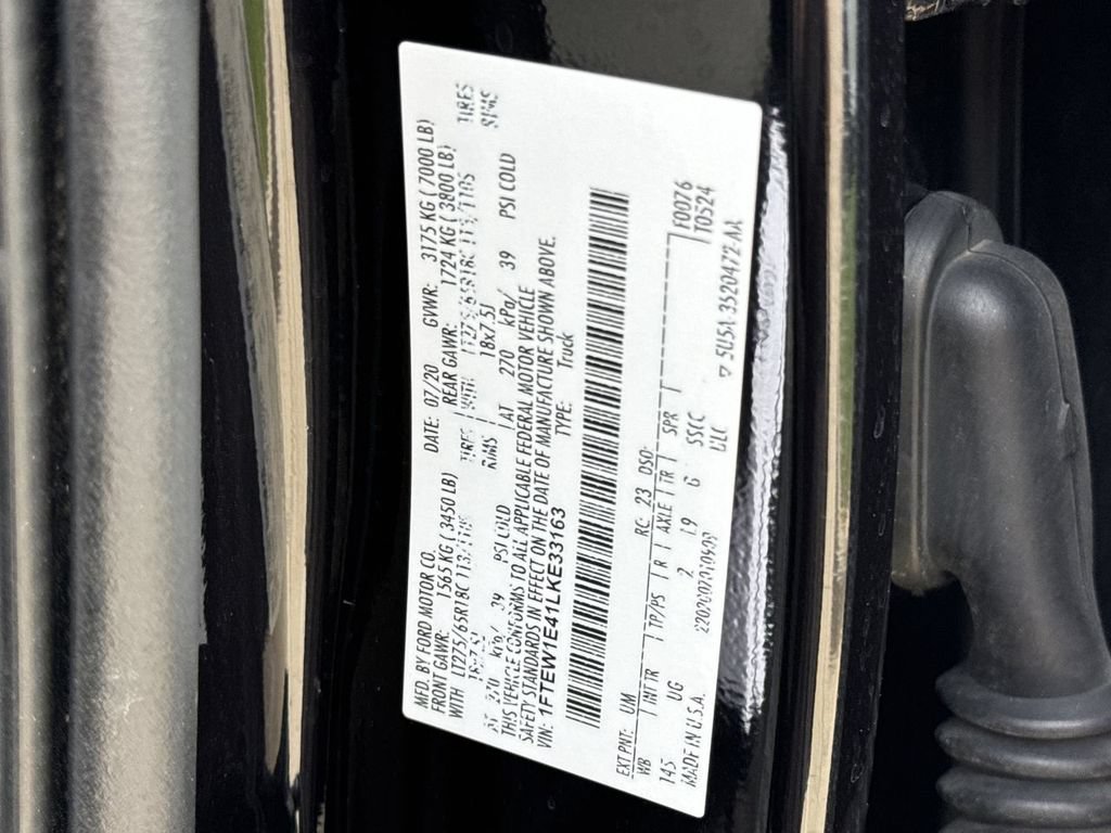 Used 2020 Black Ford XLT image 34
