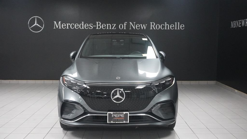 Certified 2023 Mercedes-Benz EQS SUV Base with VIN 4JGDM2EB0PA001838 for sale in New Rochelle, NY