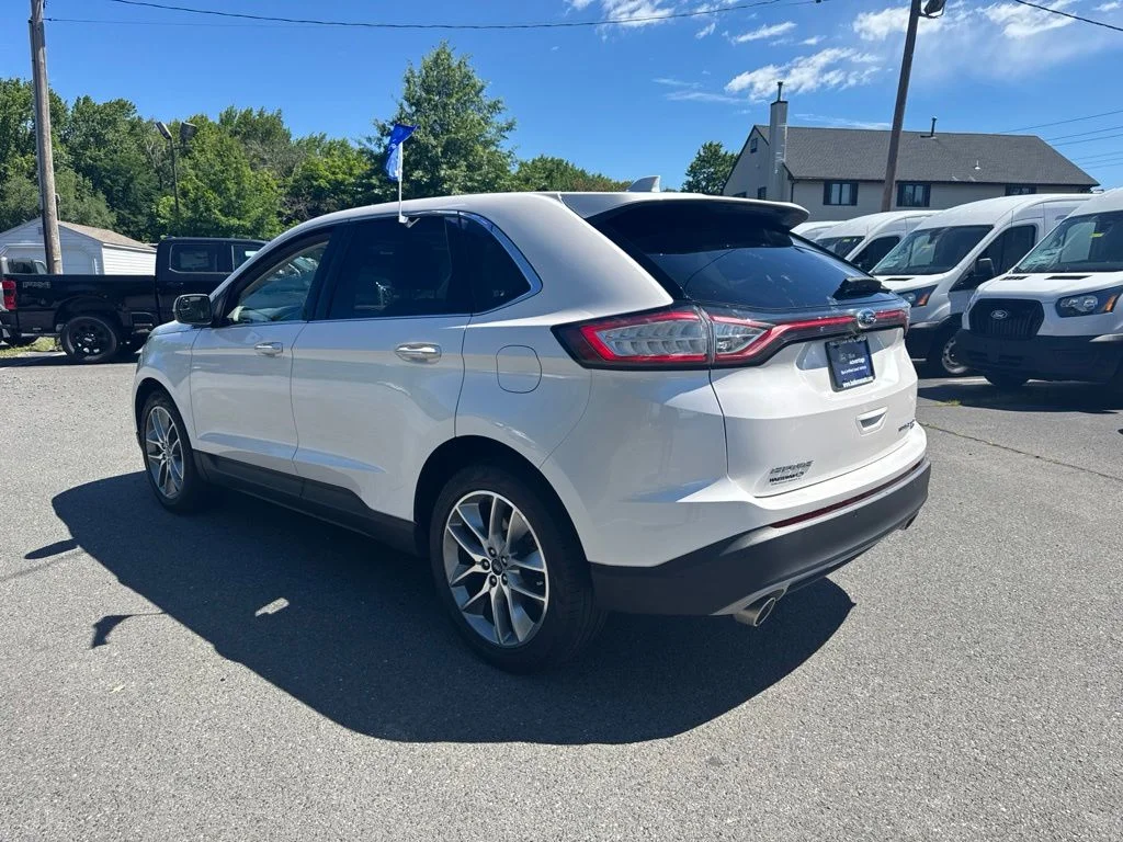 Used 2018 White Ford Titanium image 3