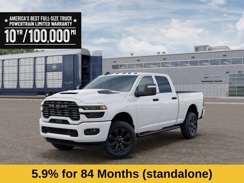 New 2026 Bright White Clear-Coat Exterior Paint RAM  image 1