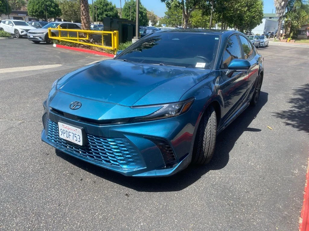 Used 2025 Blue Toyota XSE image 5