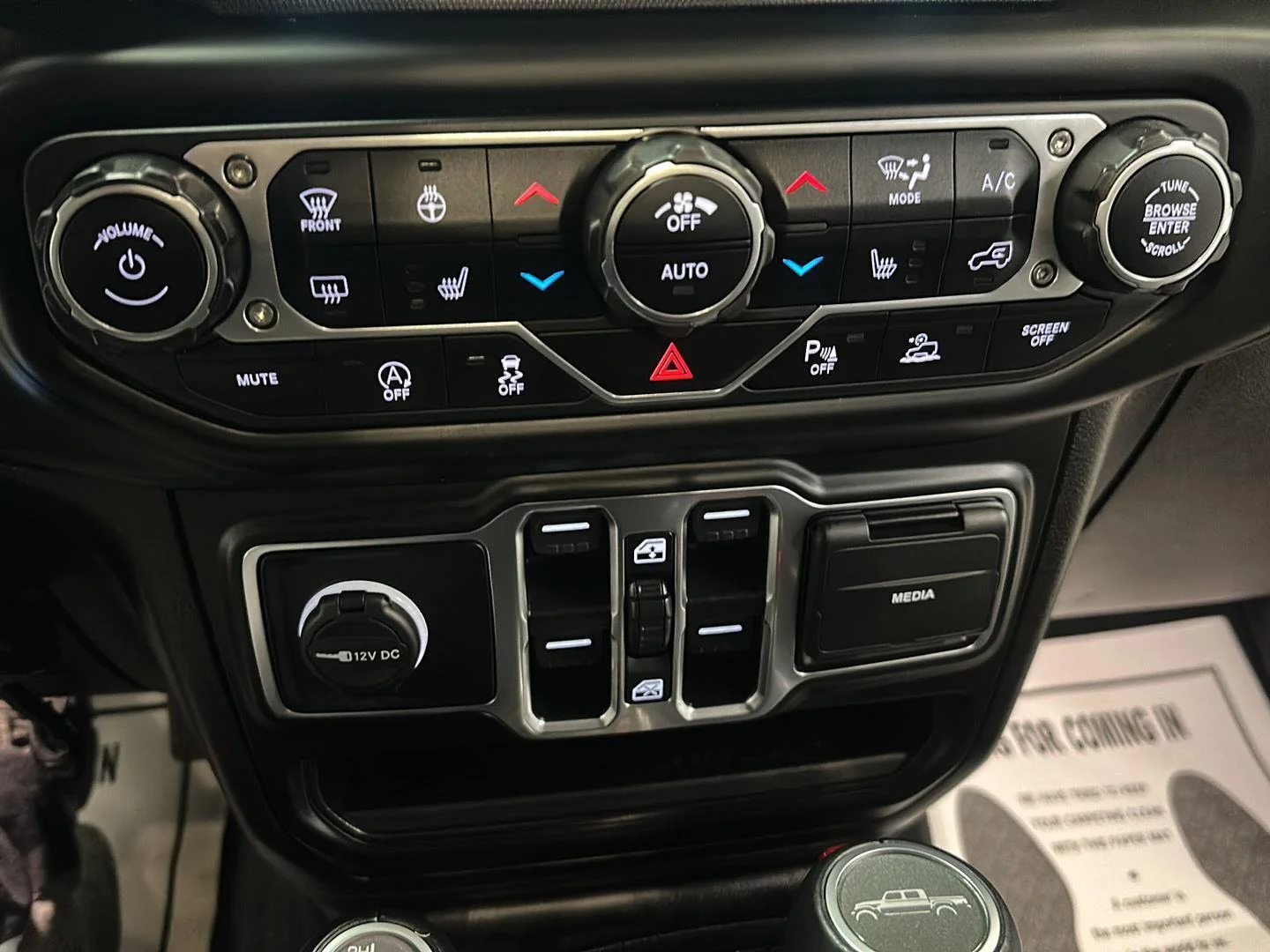 Used 2021 Bright White Clearcoat Jeep Overland image 24