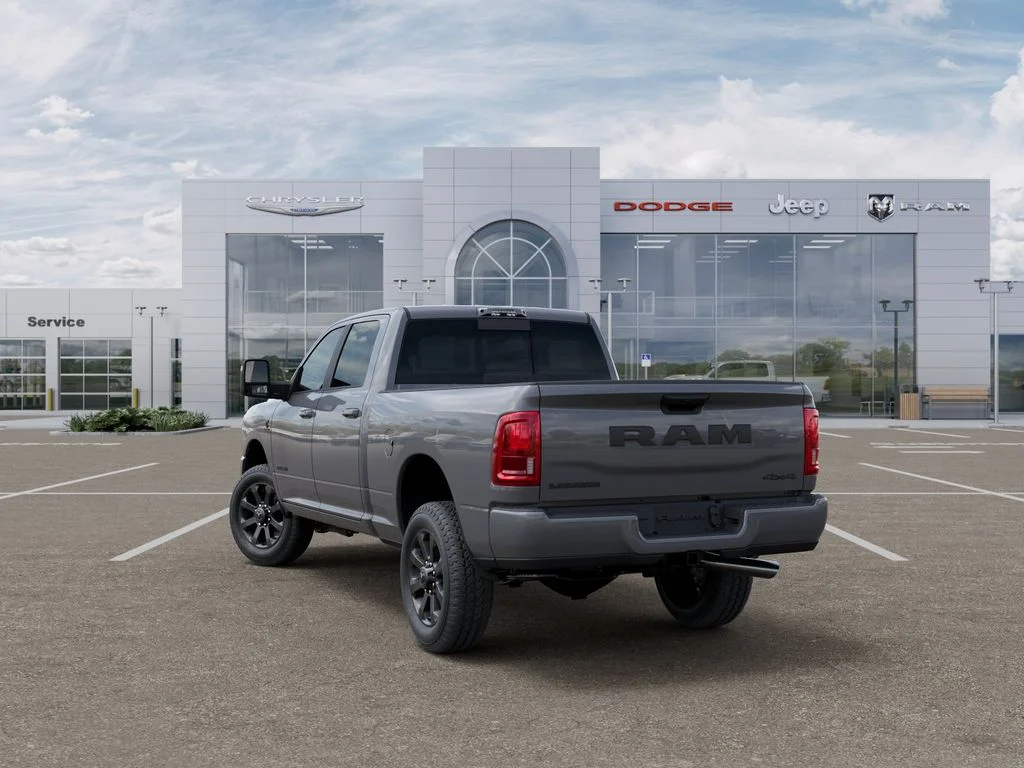 New 2026 Ceramic Gray Clear-Coat Exterior Paint RAM Laramie image 3