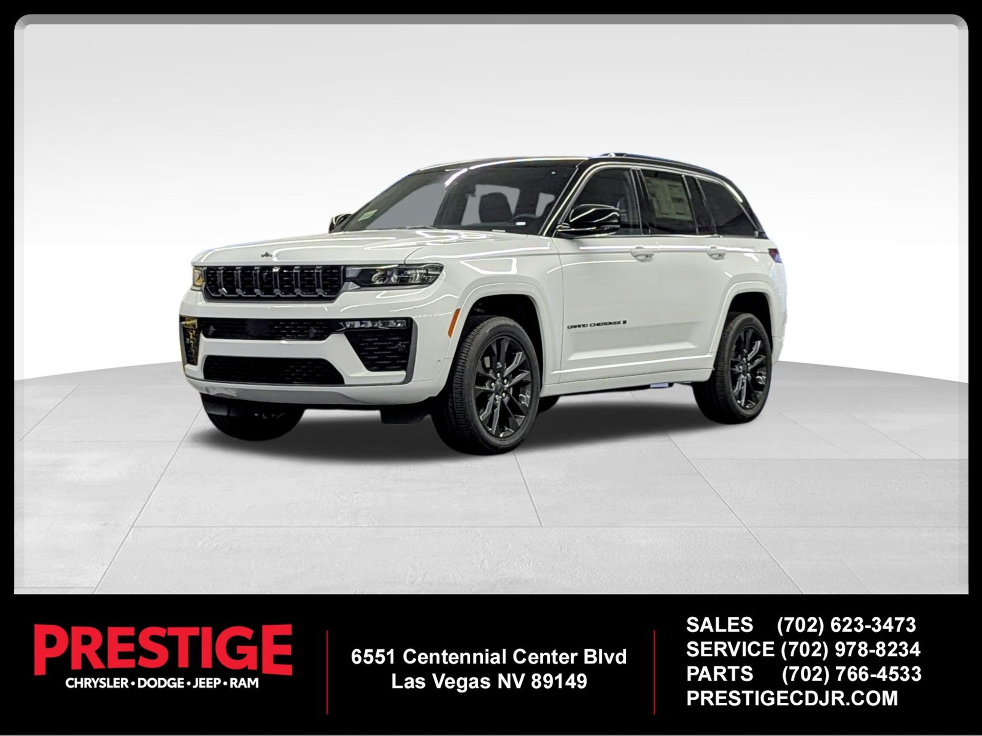 New 2026 Bright White Clearcoat Jeep Limited Reserve image 1