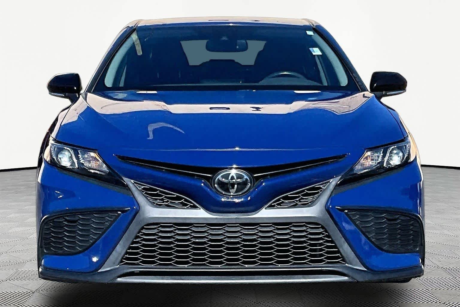 Certified Used 2024 Reservoir Blue Toyota SE Nightshade image 4