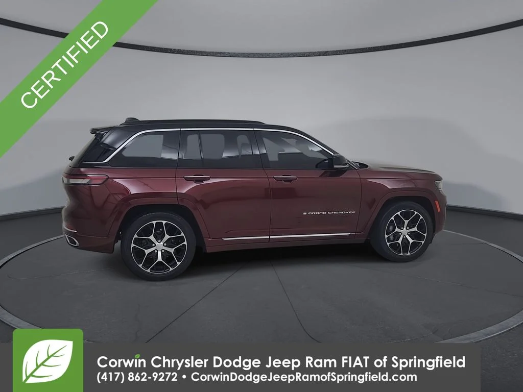Certified Used 2025 Red Jeep Summit Reserve image 16